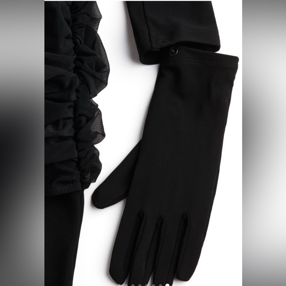 MUGLER X H&M Knot Detail 1 Shoulder Dress - Picture 7 of 7